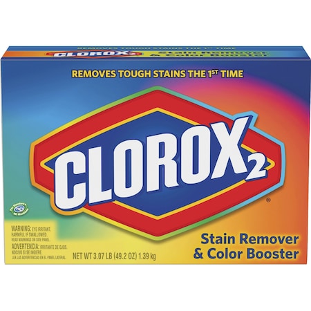 Stain Remover And Color Booster, Powder, 49.2 Oz, , NA, PK 4
